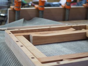 ちゃぶ台製作中